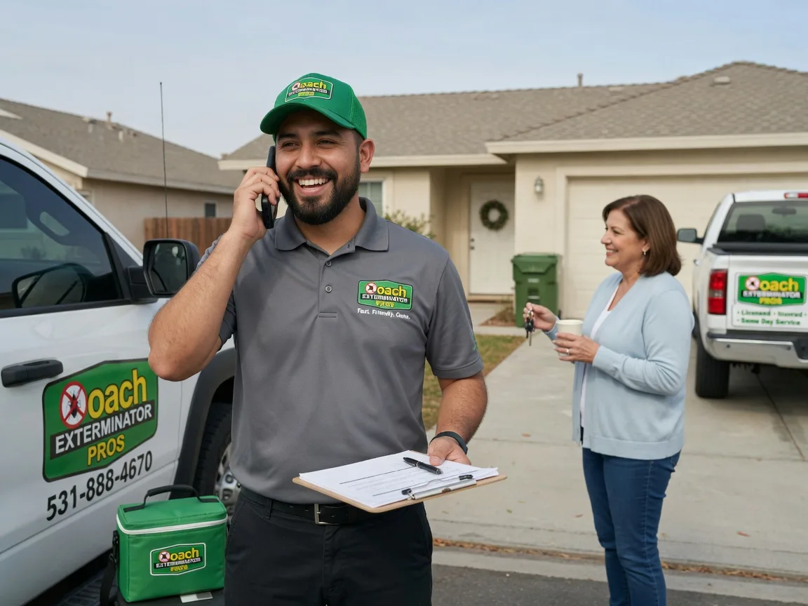 Pest Control Roach Exterminator New Concord, OH FAQs